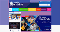 Desktop Screenshot of colegiocarmensallescuernavaca.edu.mx